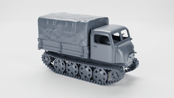 WW2 GERMAN RAUPENSCHlEPPER OST (RSO), 3D PRINTED, MANY SCALES AVAILABLE - Image 12