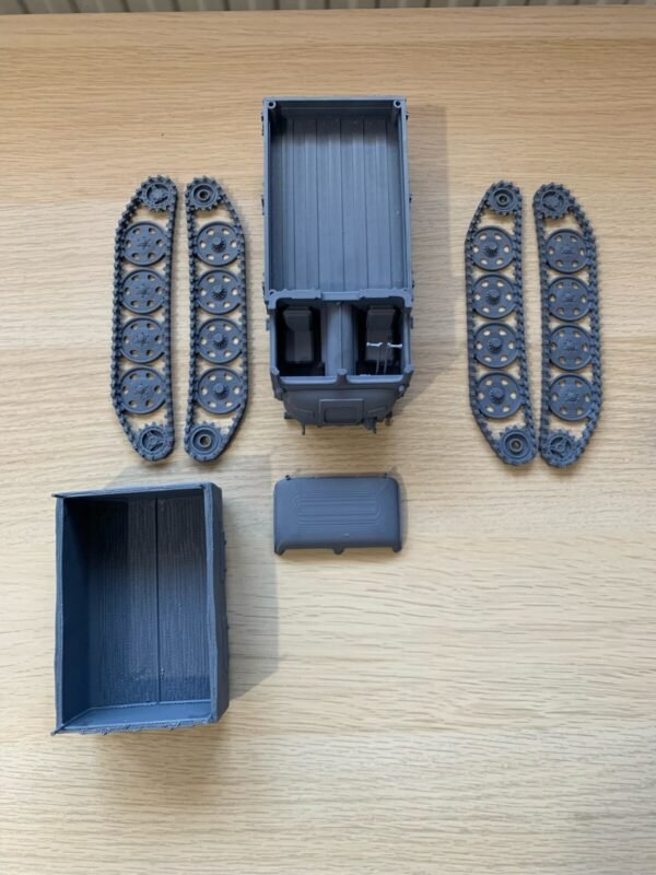 WW2 GERMAN RAUPENSCHlEPPER OST (RSO), 3D PRINTED, MANY SCALES AVAILABLE - Image 10