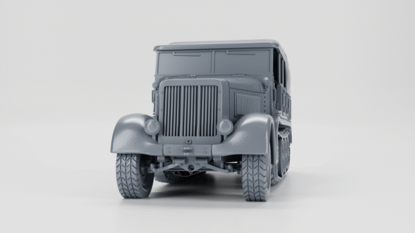 WW2 GERMAN SD.KFZ.8 DB9 ZUGKRAFTWAGEN 12T, 3D PRINTED, MANY SCALES AVAILABLE - Image 3