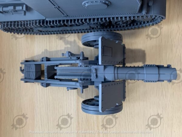 WW2 GERMAN SIG 33 AUF (SD.KFZ.101) , 3D PRINTED, MANY SCALES AVAILABLE - Image 11