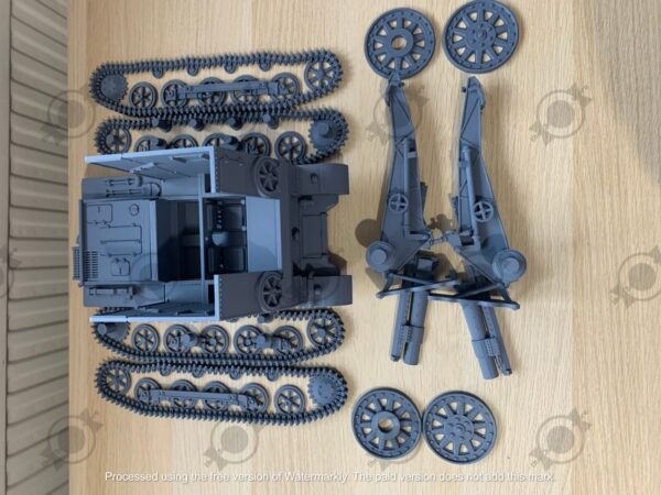 WW2 GERMAN SIG 33 AUF (SD.KFZ.101) , 3D PRINTED, MANY SCALES AVAILABLE - Image 13