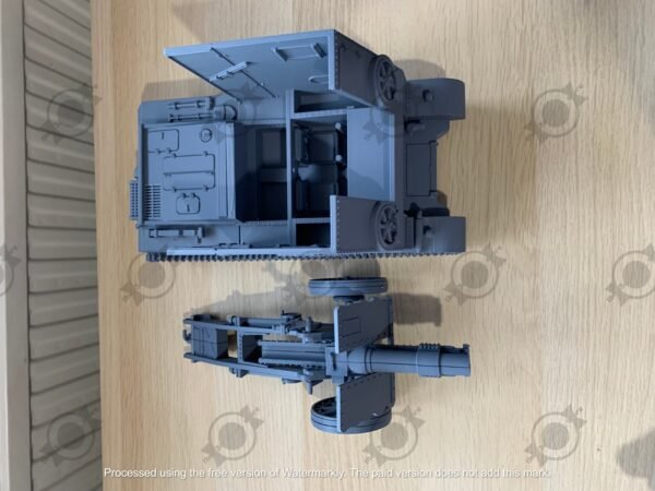 WW2 GERMAN SIG 33 AUF (SD.KFZ.101) , 3D PRINTED, MANY SCALES AVAILABLE - Image 10