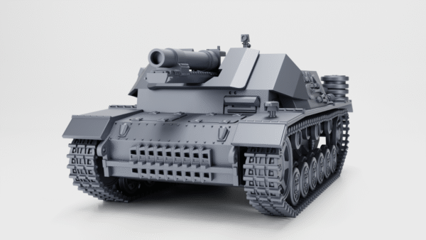WW2 GERMAN SIG 33 (SF)AUF PANZERKAMPFWAGON III,3D PRINTED, MANY SCALES AVAILABLE - Image 4