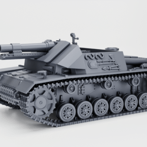 WW2 GERMAN SIG 33 (SF)AUF PANZERKAMPFWAGON III,3D PRINTED, MANY SCALES AVAILABLE