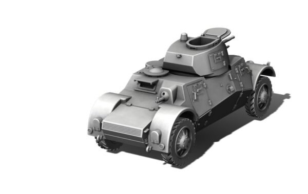 WW2 SWEDEN LANDSVERK LYNX (PANSARBIL M/39), 3D PRINTED, MANY SCALES AVAILABLE - Image 4