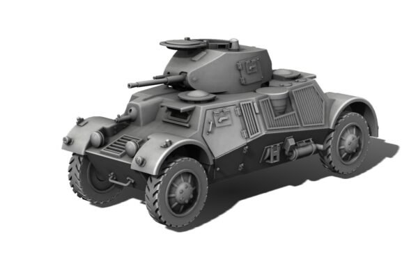 WW2 SWEDEN LANDSVERK LYNX (PANSARBIL M/39), 3D PRINTED, MANY SCALES AVAILABLE