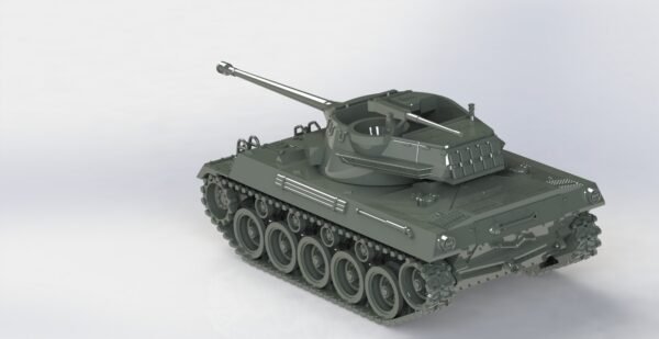 WW2 USA M18 76mm GMC - HELLCAT 3D PRINTED, MANY SCALES AVAILABLE - Image 3
