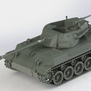 WW2 USA M18 76mm GMC - HELLCAT 3D PRINTED, MANY SCALES AVAILABLE