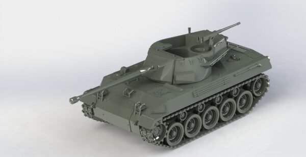 WW2 USA M18 76mm GMC - HELLCAT 3D PRINTED, MANY SCALES AVAILABLE
