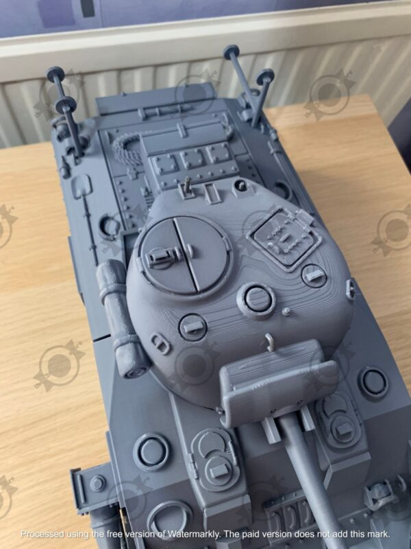 WW2 USA SHERMAN M4A4 CRAB, 3D PRINTED, MANY SCALES AVAILABLE - Image 11