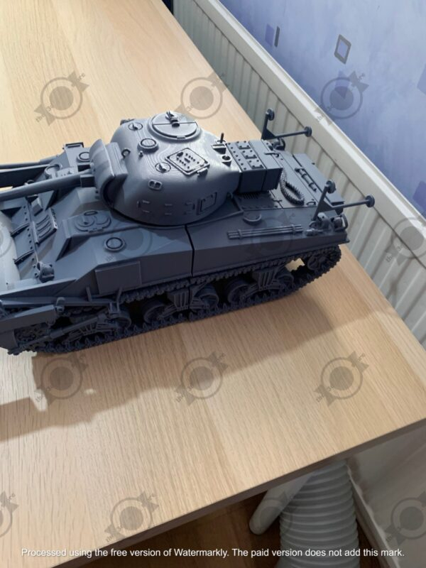 WW2 USA SHERMAN M4A4 CRAB, 3D PRINTED, MANY SCALES AVAILABLE - Image 6