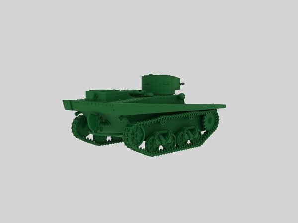 WW2 USSR AMPHIBIOUS LIGHT TANK T-38A , 3D PRINTED, MANY SCALES AVAILABLE - Image 3