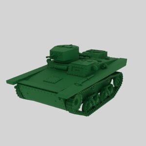 WW2 USSR AMPHIBIOUS LIGHT TANK T-38A , 3D PRINTED, MANY SCALES AVAILABLE