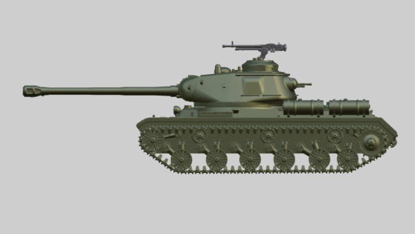 WW2 USSR IS-2 HEAVY TANK, 3D PRINTED, MANY SCALES AVAILABLE - Image 4