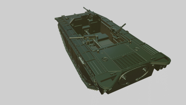 1/35 WW2 USA LVT-2 WATER BUFFALO (Amphibious, US), 3D PRINTED-LARGE MODEL - Image 4