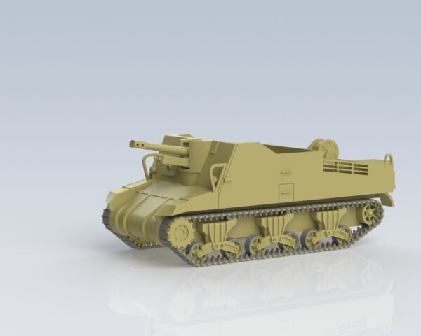 WW2 CANADA M7 SEXTON II, 3D PRINTED,MANY SCALES AVAILABLE - Image 3