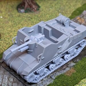 WW2 CANADA M7 SEXTON II, 3D PRINTED,MANY SCALES AVAILABLE