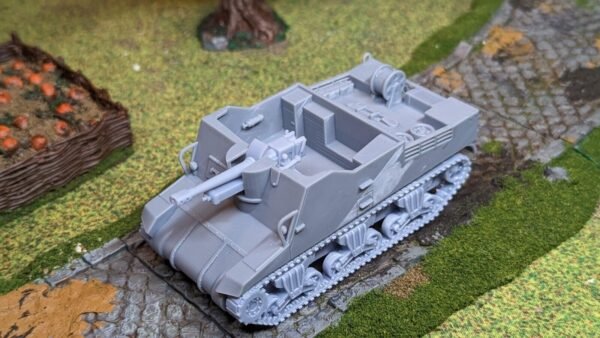 WW2 CANADA M7 SEXTON II, 3D PRINTED,MANY SCALES AVAILABLE