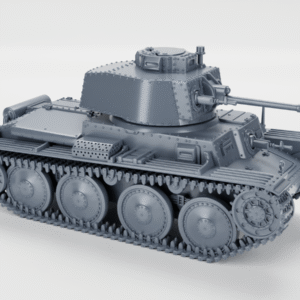 WW2 CZECH LIGHT TANK CKD LT Vz.38 (Skoda) , 3D PRINTED, MANY SCALES AVAILABLE