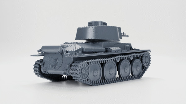 WW2 CZECH LIGHT TANK CKD LT Vz.38 (Skoda) , 3D PRINTED, MANY SCALES AVAILABLE - Image 5
