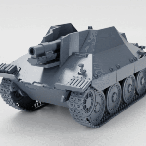 WW2 GERMAN SIG 33/2 (SF) AUF JAGDPANZER 38T, 3D PRINTED, MANY SCALES AVAILABLE