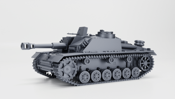 WW2 GERMAN STUH 42 (STURMHAUBITZE 42 AUSF.G) 3D PRINTED, MANY SCALES AVAILABLE - Image 3