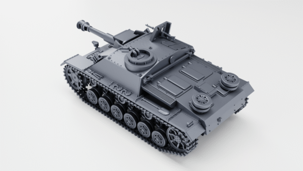 WW2 GERMAN STUH 42 (STURMHAUBITZE 42 AUSF.G) 3D PRINTED, MANY SCALES AVAILABLE - Image 4