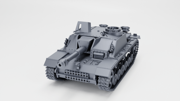 WW2 GERMAN STUH 42 (STURMHAUBITZE 42 AUSF.G) 3D PRINTED, MANY SCALES AVAILABLE
