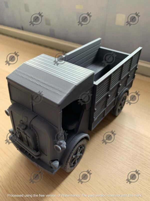 WW2 ITALT Fiat SPA CL-39 TRUCK, 3D PRINTED, MANY SCALES AVAILABLE - Image 5