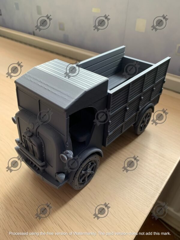 WW2 ITALT Fiat SPA CL-39 TRUCK, 3D PRINTED, MANY SCALES AVAILABLE - Image 6
