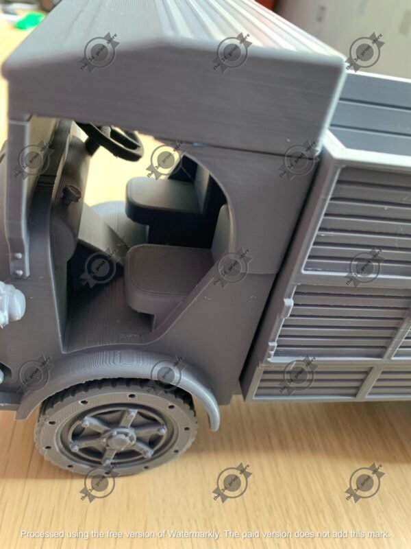 WW2 ITALT Fiat SPA CL-39 TRUCK, 3D PRINTED, MANY SCALES AVAILABLE - Image 7