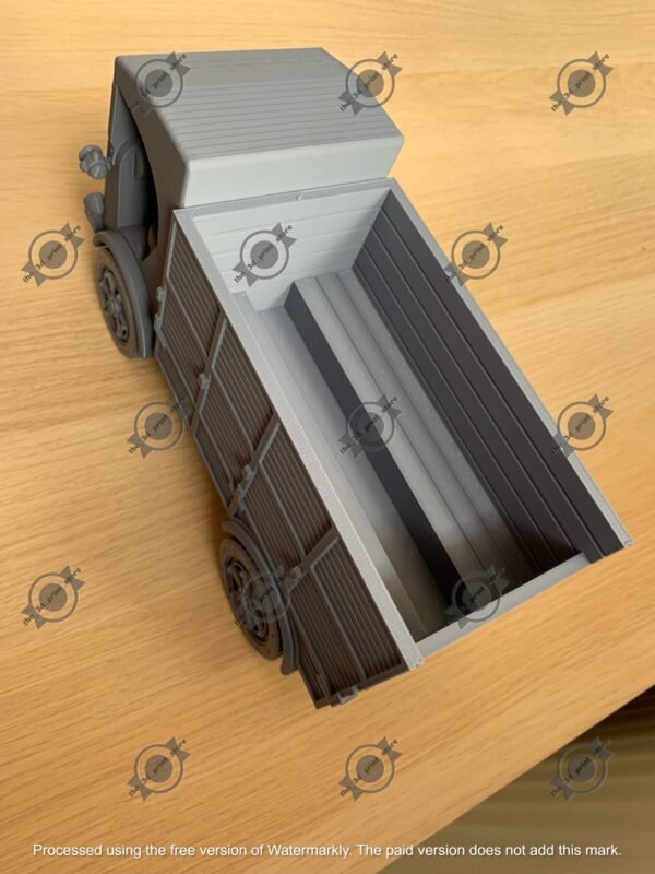 WW2 ITALT Fiat SPA CL-39 TRUCK, 3D PRINTED, MANY SCALES AVAILABLE - Image 8
