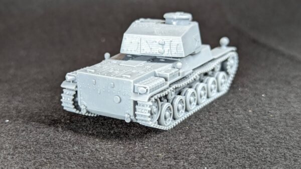WW2 JAPAN TYPE 3 MEDIUM TANK CHI-NU,3D PRINTED,MANY SCALES AVAILABLE - Image 5