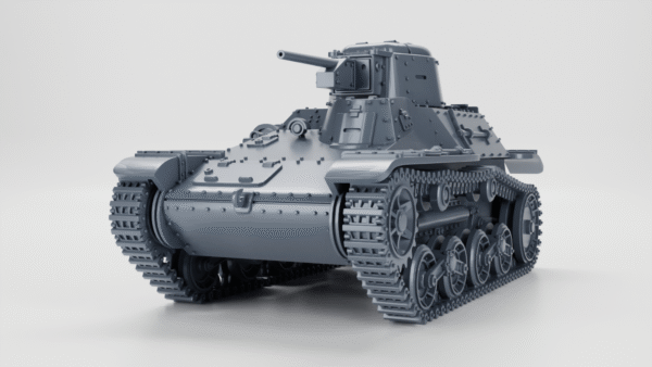 WW2 JAPAN TYPE 97 TE-KE TANKETTE, 3D PRINTED, MANY SCALES AVAILABLE