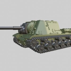 WW2 SOVIET ISU-152, 3D PRINTED, MANY SCALES AVAILABLE