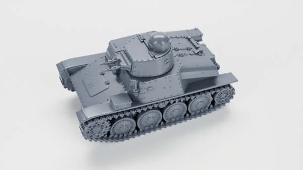 WW2 SWEDEN STRIDSVAGN M/37 LIGHT TANK 3D PRINTED, MANY SCALES AVAILABLE - Image 4