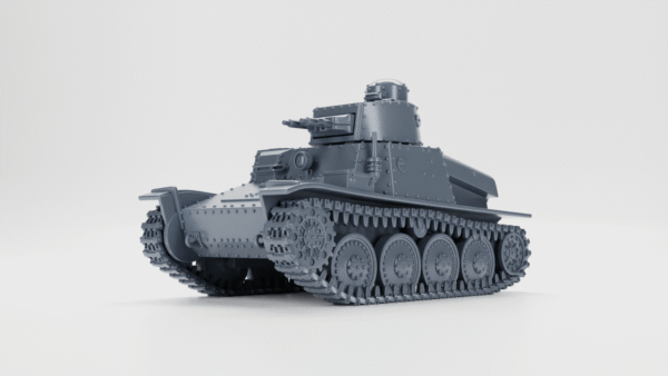 WW2 SWEDEN STRIDSVAGN M/37 LIGHT TANK 3D PRINTED, MANY SCALES AVAILABLE