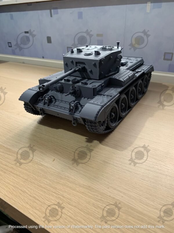 WW2 UK CROMWELL CRUISER, Mk.VIII, (A27M) , 3D PRINTED, MANY SCALES AVAILABLE - Image 4
