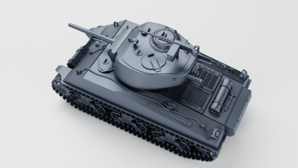 WW2 USA SHERMAN M4A3E2 JUMBO COBRA KING, 3D PRINTED, MANY SCALES AVAILABLE - Image 3