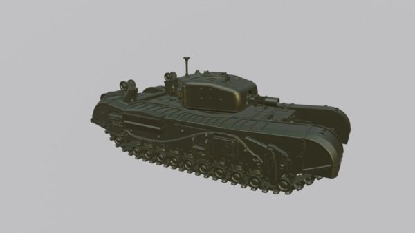 WW2 Churchill AVRE , 3D PRINTED, MANY SCALES AVAILABLE - Image 3