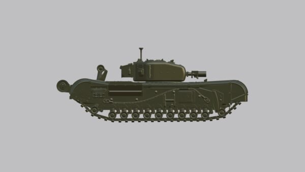 WW2 Churchill AVRE , 3D PRINTED, MANY SCALES AVAILABLE - Image 4