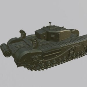 WW2 Churchill AVRE , 3D PRINTED, MANY SCALES AVAILABLE