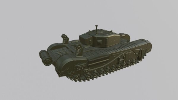 WW2 Churchill AVRE , 3D PRINTED, MANY SCALES AVAILABLE