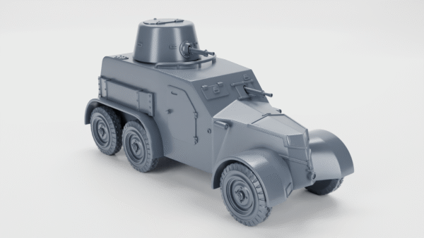 WW2 GERMAN ARMORED CAR TATRA OA vz.30 ,3D PRINTED, MANY SCALES AVAILABLE - Image 3