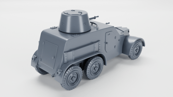 WW2 GERMAN ARMORED CAR TATRA OA vz.30 ,3D PRINTED, MANY SCALES AVAILABLE - Image 4