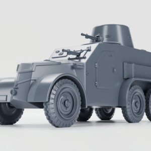WW2 GERMAN ARMORED CAR TATRA OA vz.30 ,3D PRINTED, MANY SCALES AVAILABLE