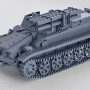WW2 GERMAN BORGWARD IV  (Sd.Kfz.301) , 3D PRINTED, MANY SCALES AVAILABLE