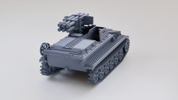 WW2 GERMAN BORGWARD IV  (Sd.Kfz.301) , 3D PRINTED, MANY SCALES AVAILABLE - Image 5