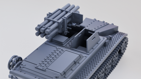 WW2 GERMAN BORGWARD IV  (Sd.Kfz.301) , 3D PRINTED, MANY SCALES AVAILABLE - Image 6