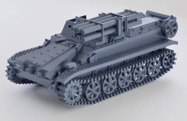 WW2 GERMAN BORGWARD IV  (Sd.Kfz.301) , 3D PRINTED, MANY SCALES AVAILABLE